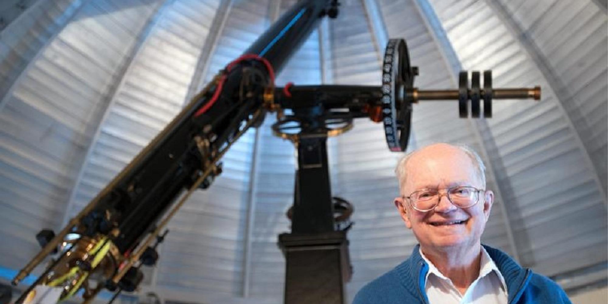 Jim Kaler at the Observatory