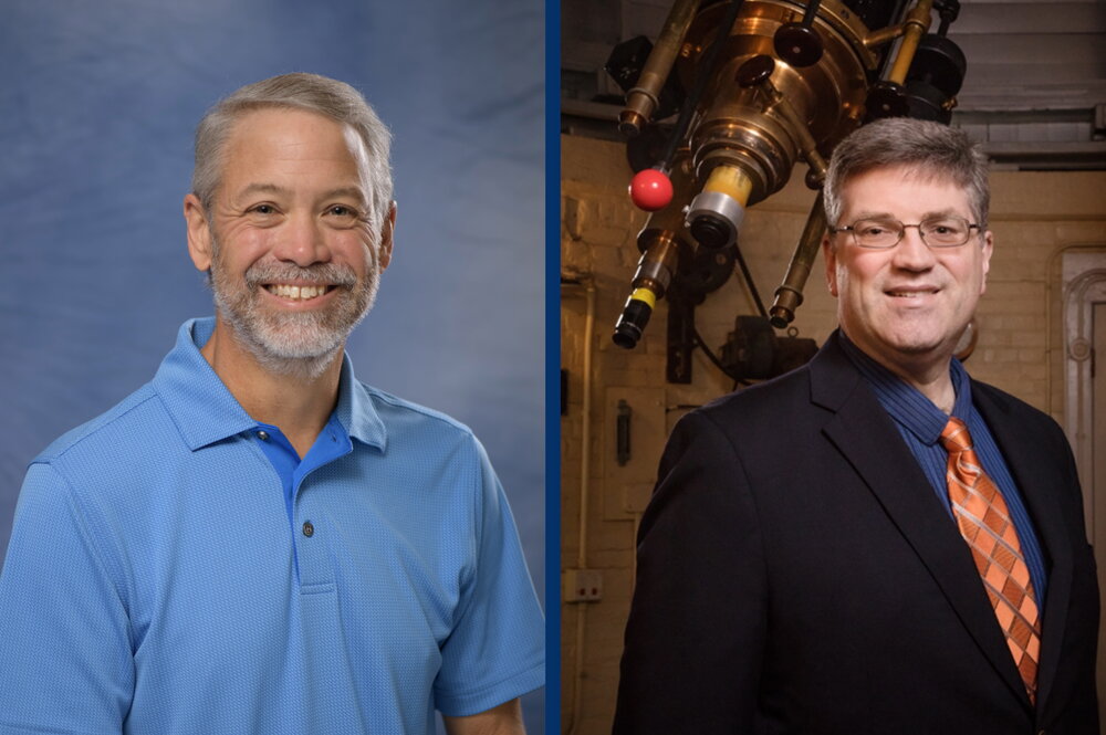 Leslie Looney and Bryan Dunne.