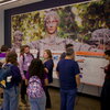 Students display posters at Astrofest 2026.