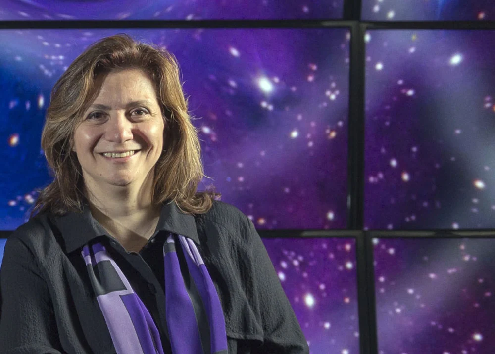 Vicky Kalogera, winner of the 2018 Dannie Heineman Prize for Astrophysics CREDIT: Jim Prisching Vicky Kalogera