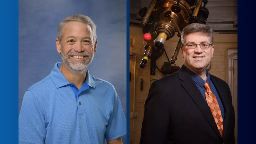 Leslie Looney and Bryan Dunne.